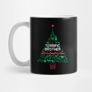 Terrific Brother - Xmas Tree - Christmas Mug